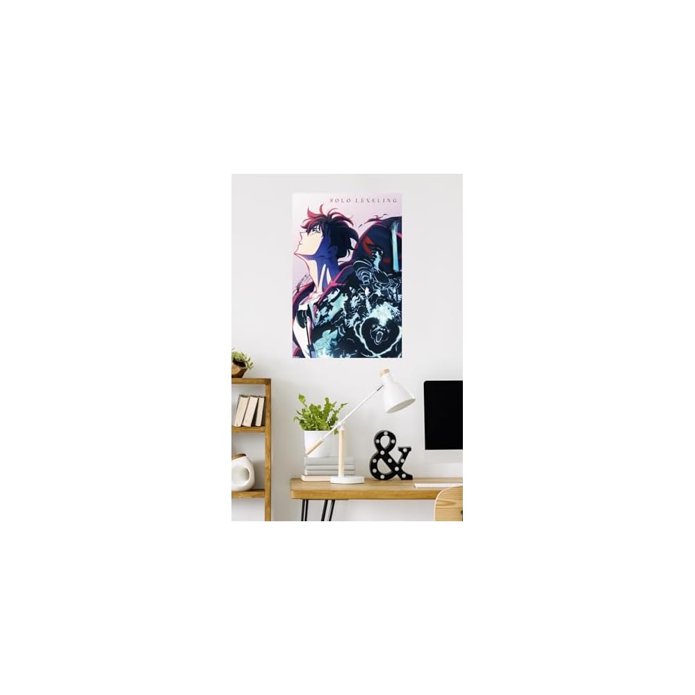 Solo Leveling: Season 2 - Teaser Key Art Wall Poster, 34L" x 22.4W", Unframed Version