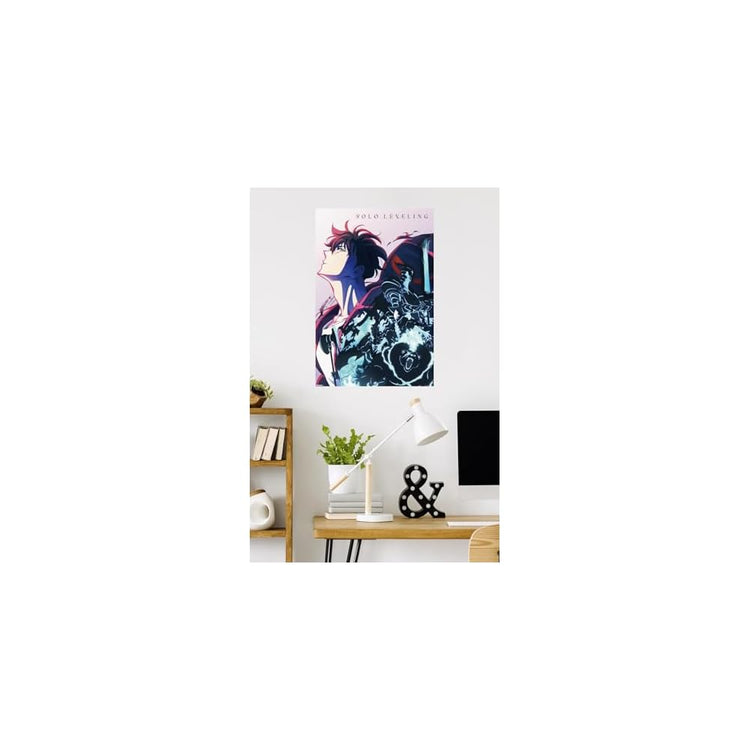 Solo Leveling: Season 2 - Teaser Key Art Wall Poster, 34L" x 22.4W", Unframed Version