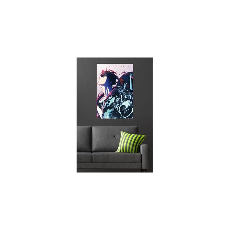 Solo Leveling: Season 2 - Teaser Key Art Wall Poster, 34L" x 22.4W", Unframed Version
