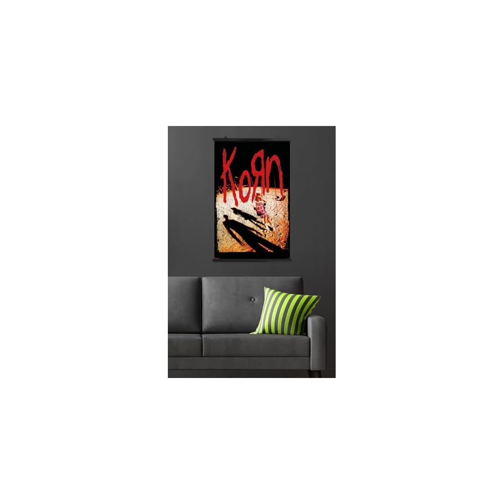 Korn - The First Album Swing Wall Poster, 34L x 22.4W, Premium Poster & Clip Bundle