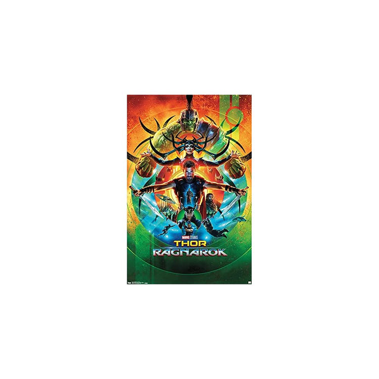 Marvel Thor: Ragnarok - One Sheet Wall Poster, 19L x 13W, Premium Unframed Version