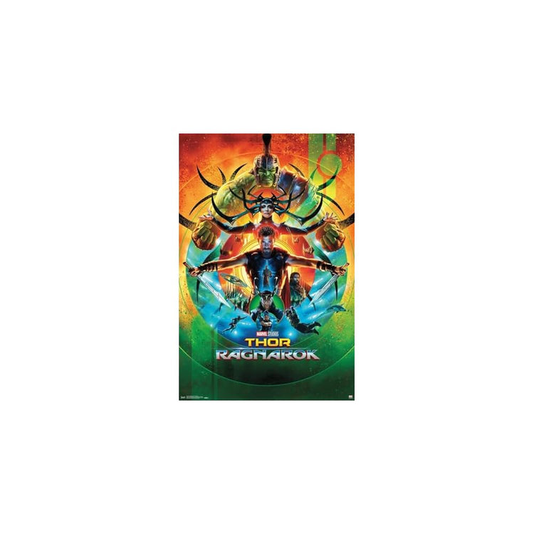 Marvel Thor: Ragnarok - One Sheet Wall Poster, 19L x 13W, Premium Unframed Version