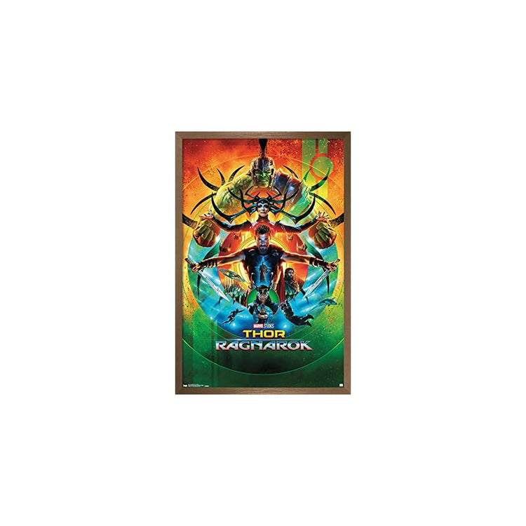 Marvel Thor: Ragnarok - One Sheet Wall Poster, 19L x 13W, Premium Unframed Version