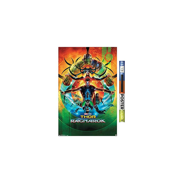 Marvel Thor: Ragnarok - One Sheet Wall Poster, 19L x 13W, Premium Unframed Version