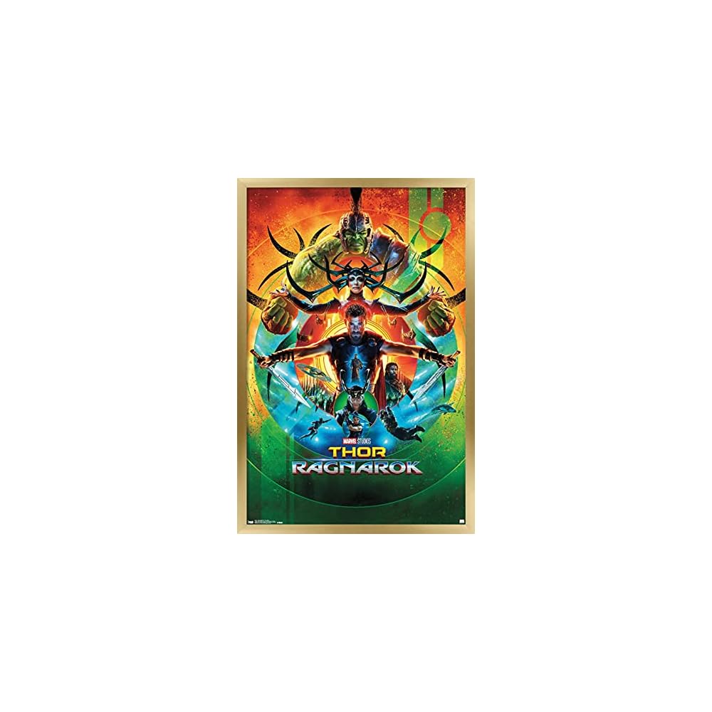 Marvel Thor: Ragnarok - One Sheet Wall Poster, 19L x 13W, Premium Unframed Version