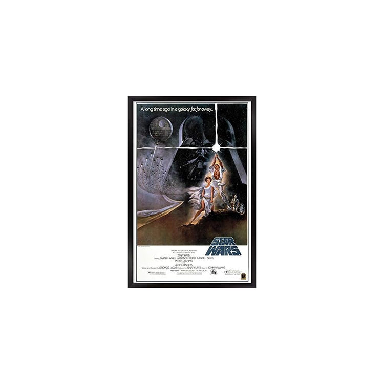 24X36 Star Wars: A New Hope - Original One Sheet Wall Poster, 24" x 36", Unframed Version