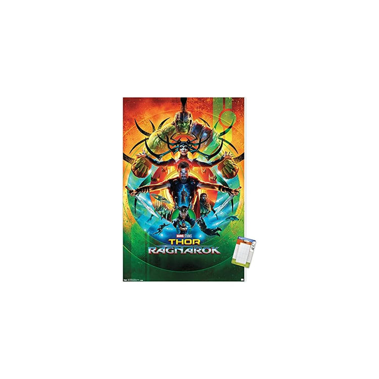 Marvel Thor: Ragnarok - One Sheet Wall Poster, 19L x 13W, Premium Unframed Version
