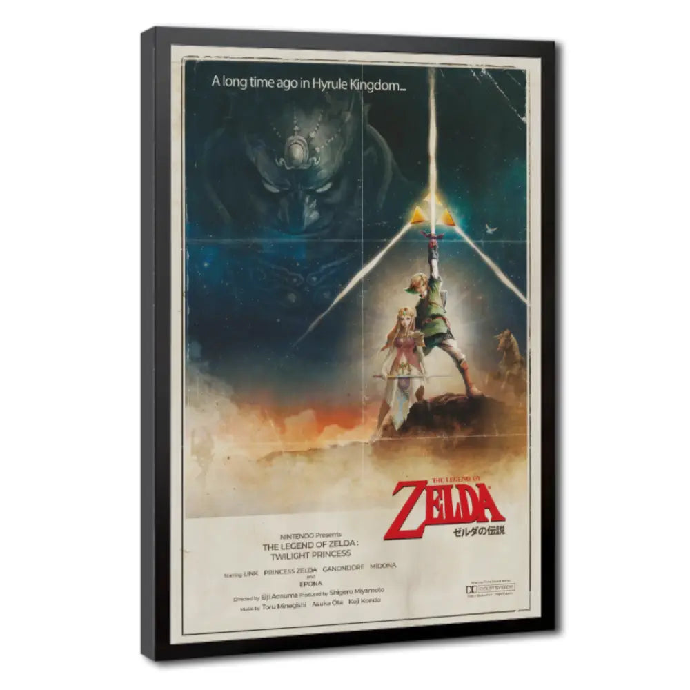 The Legend of Zelda Poster, Canvas Print, Wall Art Canvas Painting Living Room Bedroom Docor