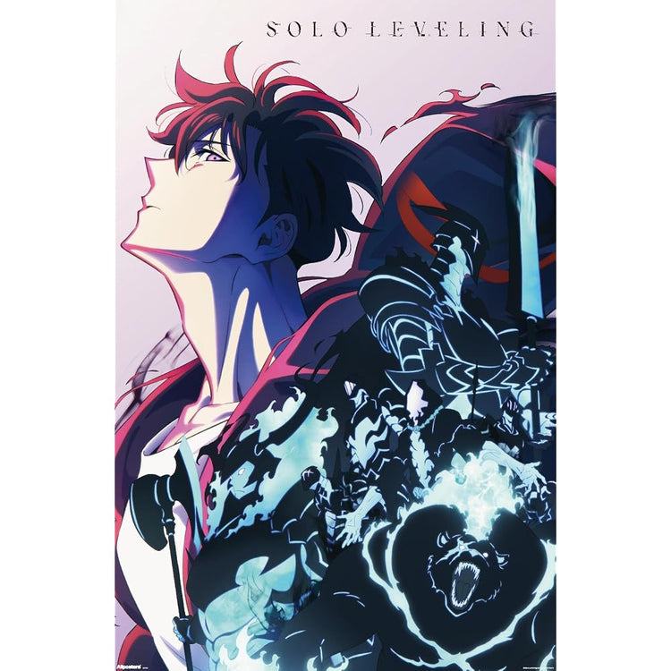 Solo Leveling: Season 2 - Teaser Key Art Wall Poster, 34L" x 22.4W", Unframed Version