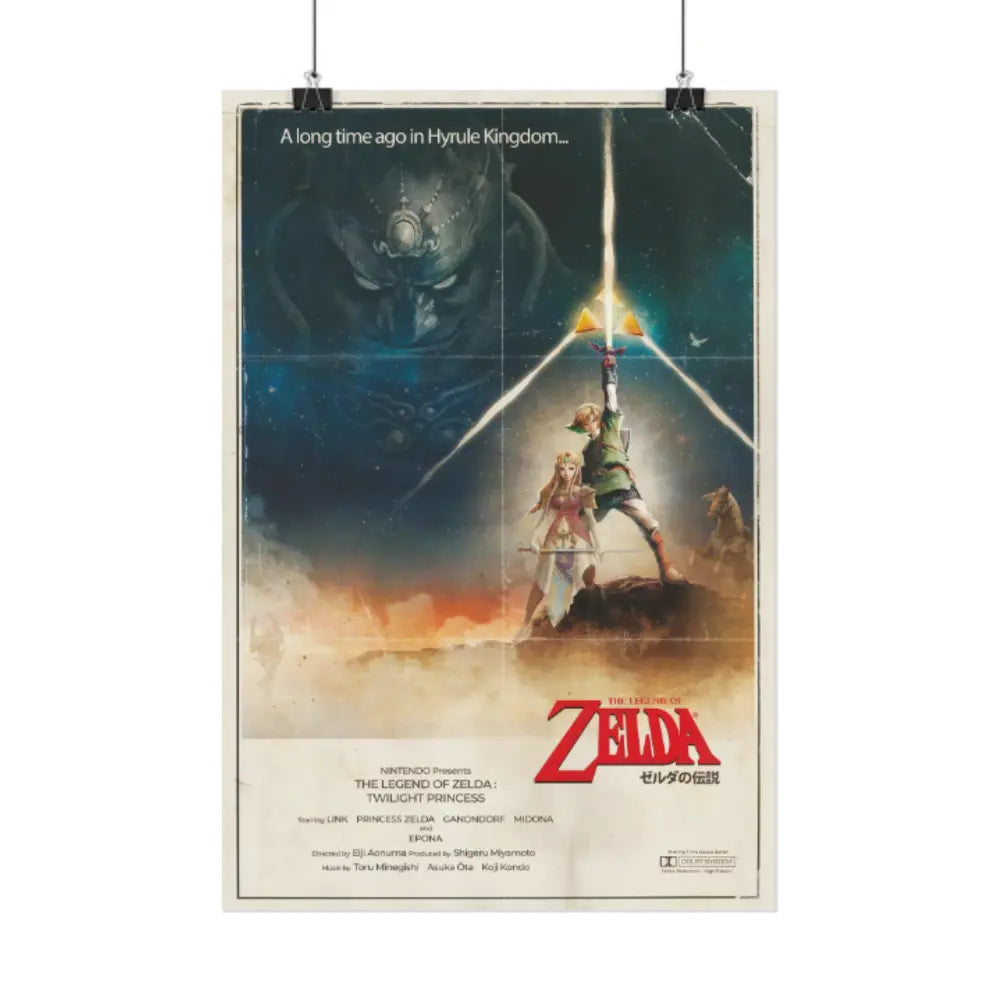The Legend of Zelda Poster, Canvas Print, Wall Art Canvas Painting Living Room Bedroom Docor