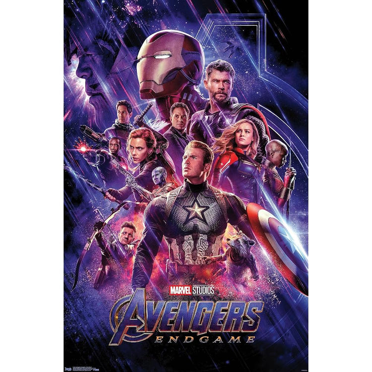 Marvel Avengers: Endgame - One Sheet Wall Poster, 19L" x 13W", Premium Unframed Version